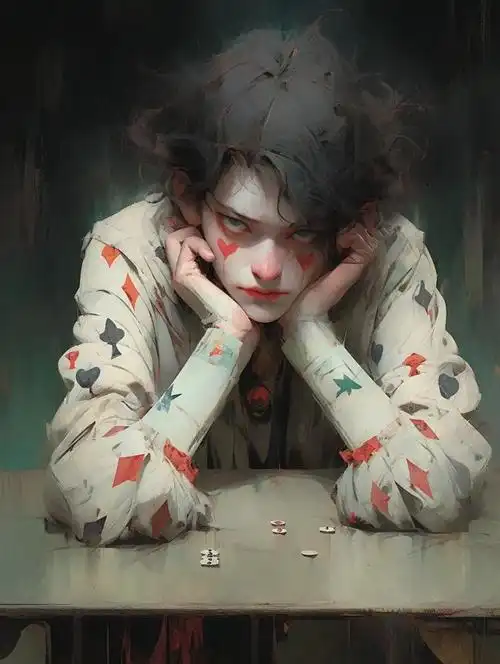 《教父》电影海报，昏暗书房中的家族长者
